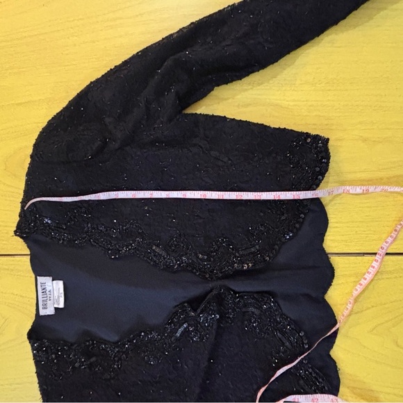 American Vintage Black Sequin Blazer - Picture 7 of 11